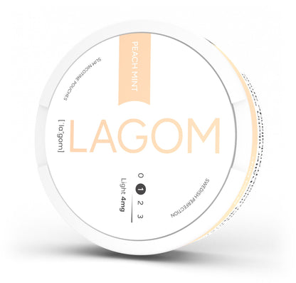 LAGOM PEACH MINT LIGHT 4MG
