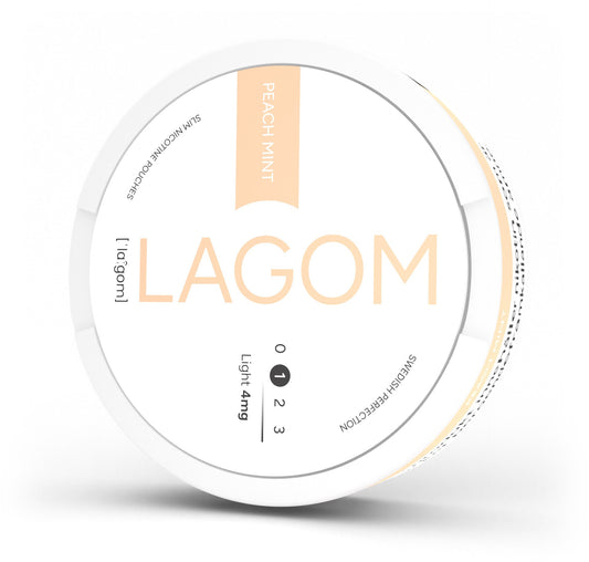 LAGOM PEACH MINT LIGHT 4MG