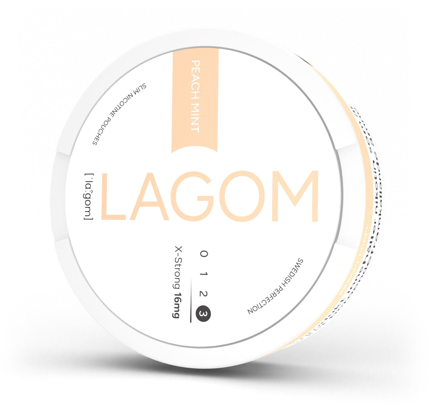 LAGOM PEACH MINT X-STRONG 16MG