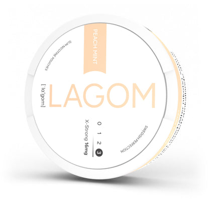 LAGOM PEACH MINT X-STRONG 16MG