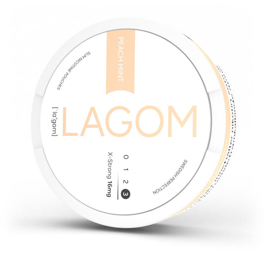 LAGOM PEACH MINT X-STRONG 16MG
