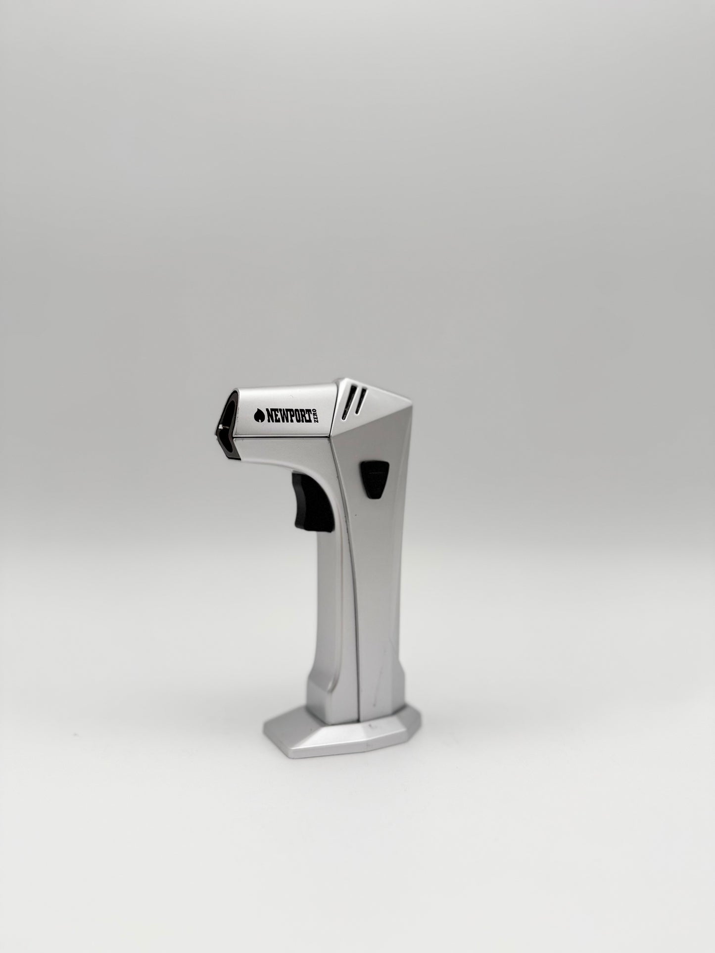 Newport Metal Butane Torch - Silver