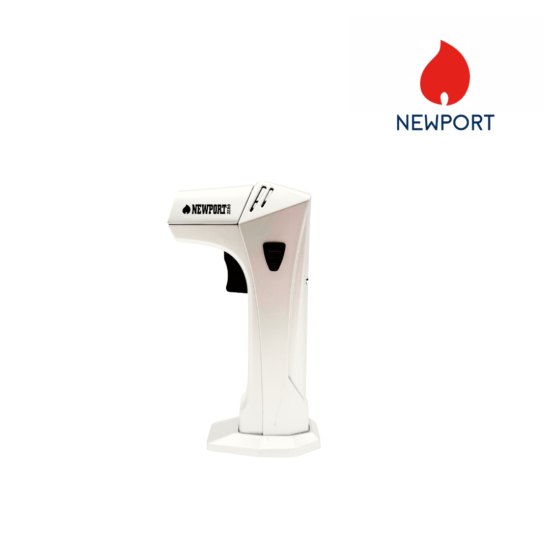 Newport Metal Butane Torch - Silver