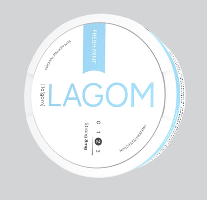 LAGOM FRESH MINT STRONG 8MG