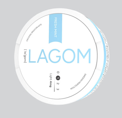 LAGOM FRESH MINT LIGHT 4MG