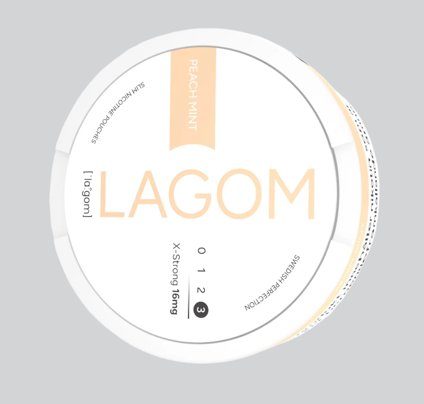 LAGOM PEACH MINT X-STRONG 16MG