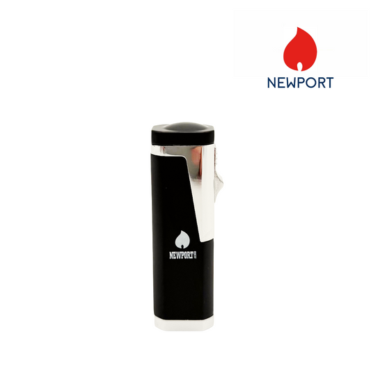 Newport Triple Flame Pocket Lighter - Black