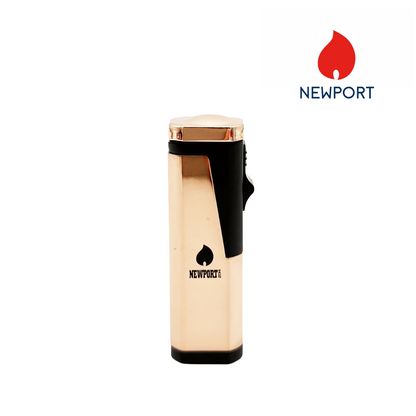 Newport Triple Flame Pocket Lighter - Rose Gold