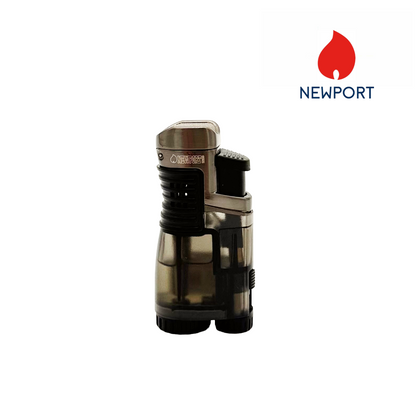 Newport Triple Torch Lighter - Gray