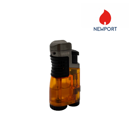 Newport Triple Torch Lighter - Orange